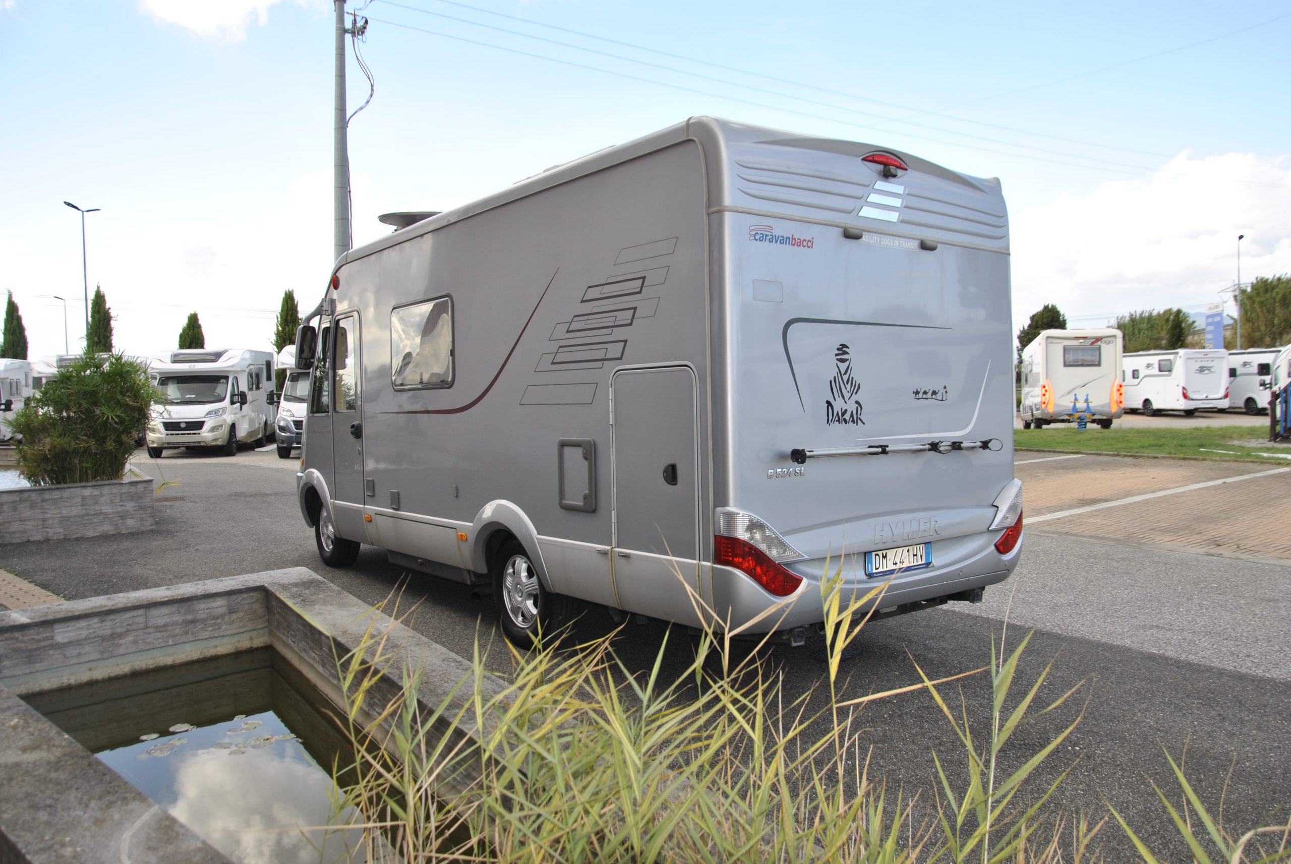 Camper Motorhome Usato Hymer B Klasse 524 SL - Caravanbacci Hymer B ...