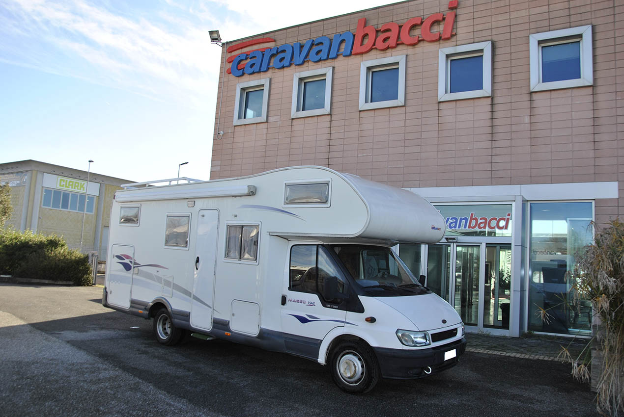 Camper Mansardato Usato Challenger Mageo 192 - Caravanbacci