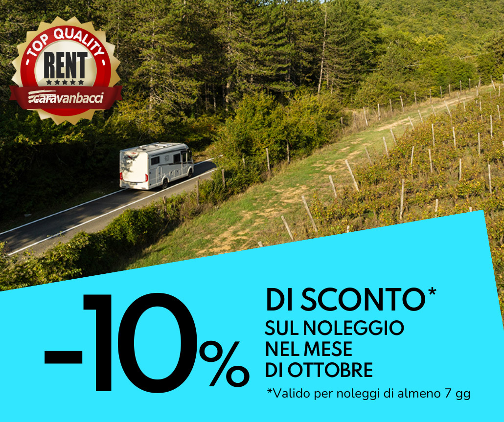 Promo Noleggio Ottobre 2024 - Caravanbacci