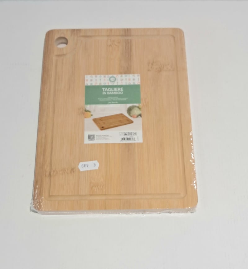 tagliere bamboo 28x20 appendibile caravanbacci